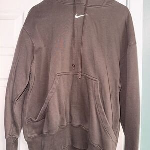Nike Chocolate Brown Pullover Hoodie